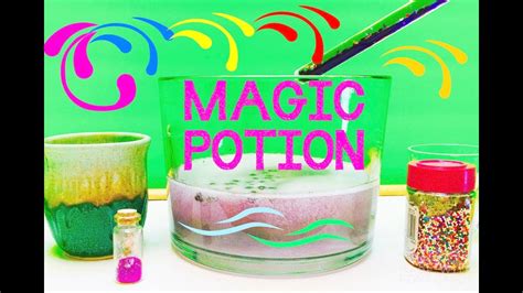 Magical bubble potion